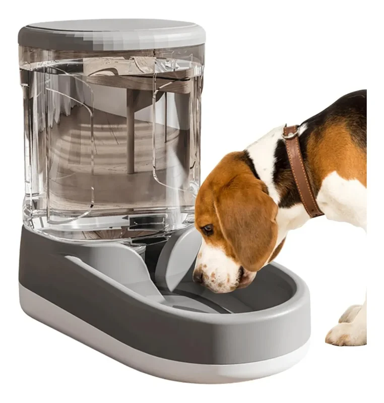 Bebedero Alimentador Dispenser 3.5 Litros para Perros y Mascotas Automático Antiderrame - Mascotas