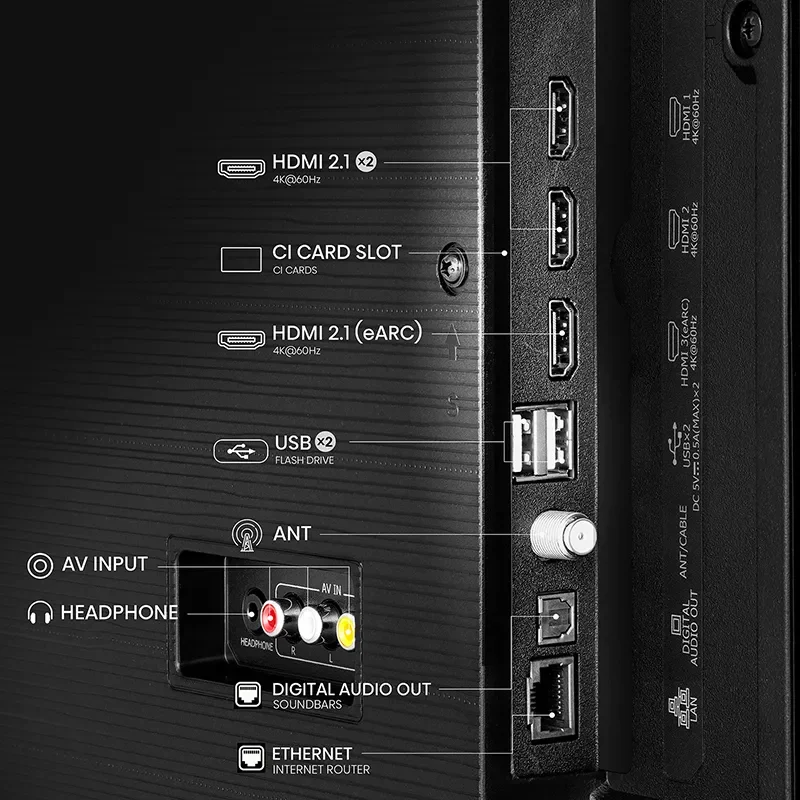 Smart TV Hisense Qled 50'' UHD 4K Google Tv 50Q6N - Stock disponible - Electrónica