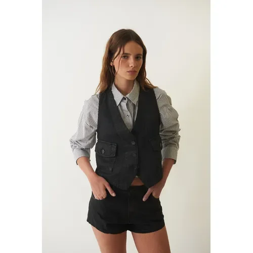 Chaleco Garza Lobos Saman Encuerado - Stock disponible - Electrónica