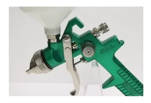 Pistola de Pintar HVLP Mota P700 600cc Boquilla 1.4mm Verde - Stock disponible - Herramientas