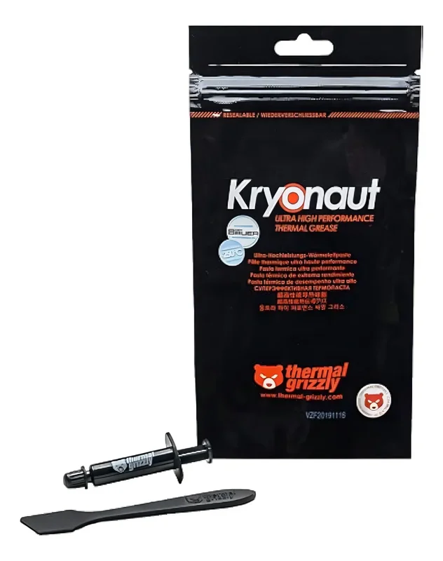 Termica Pasta Térmica High-End Thermal Grizzly Kryonaut 1g Overclocking - Stock disponible - Electrónica