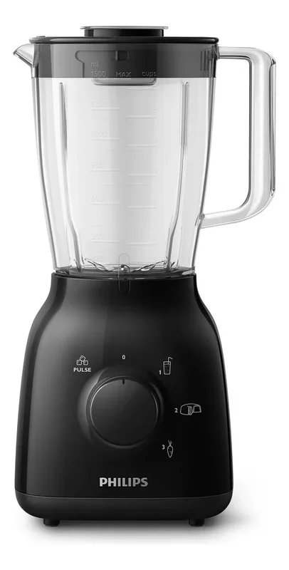 Licuadora Philips Hr2126/90 500w 1,5 L Negro - Stock disponible - Electrodomésticos