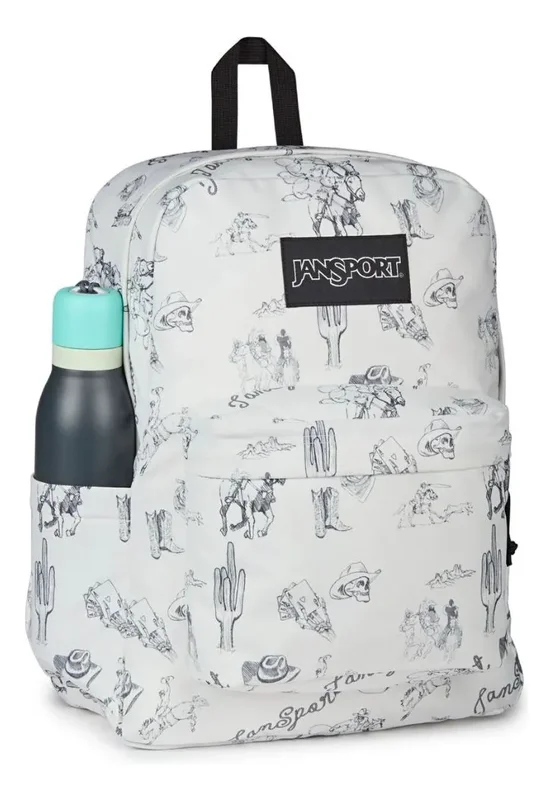 Mochila Jansport Superbreak 26 Litros Urbana 100% Poliéster Color Cactus Jansport Diseño De La Tela Estampado - Stock disponible - Equipajes y Bolsos