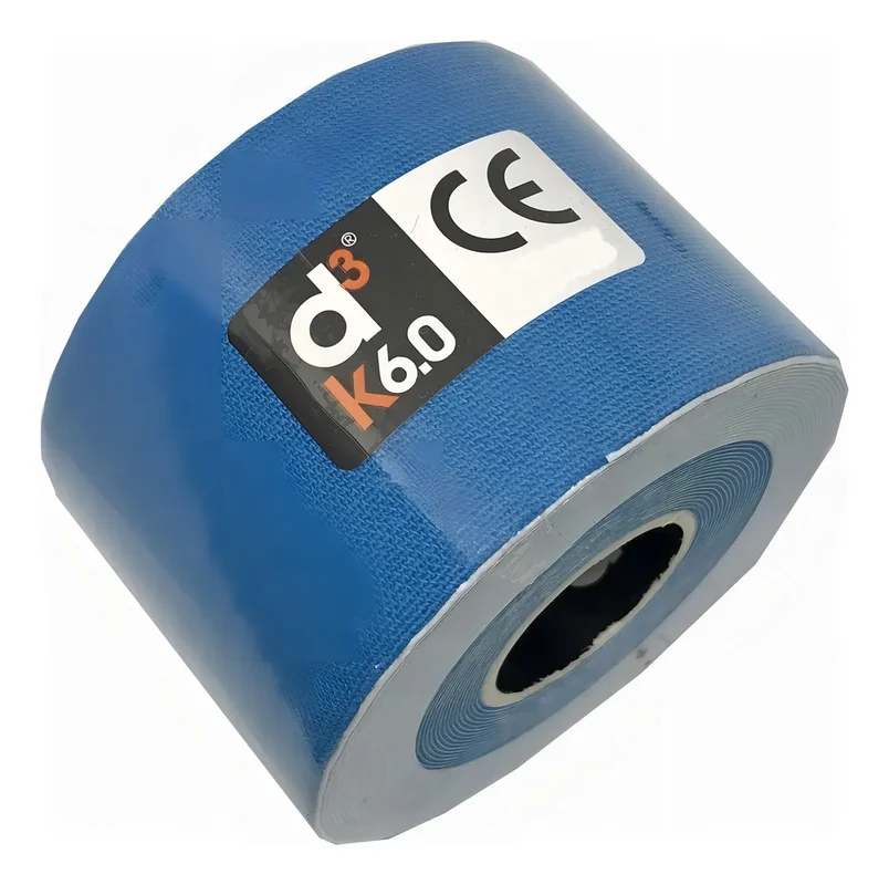 Cinta Kinesiology Tape D3 Azul 5cmx6m Hipoalergénica Resistente Agua - Stock disponible - Electrónica