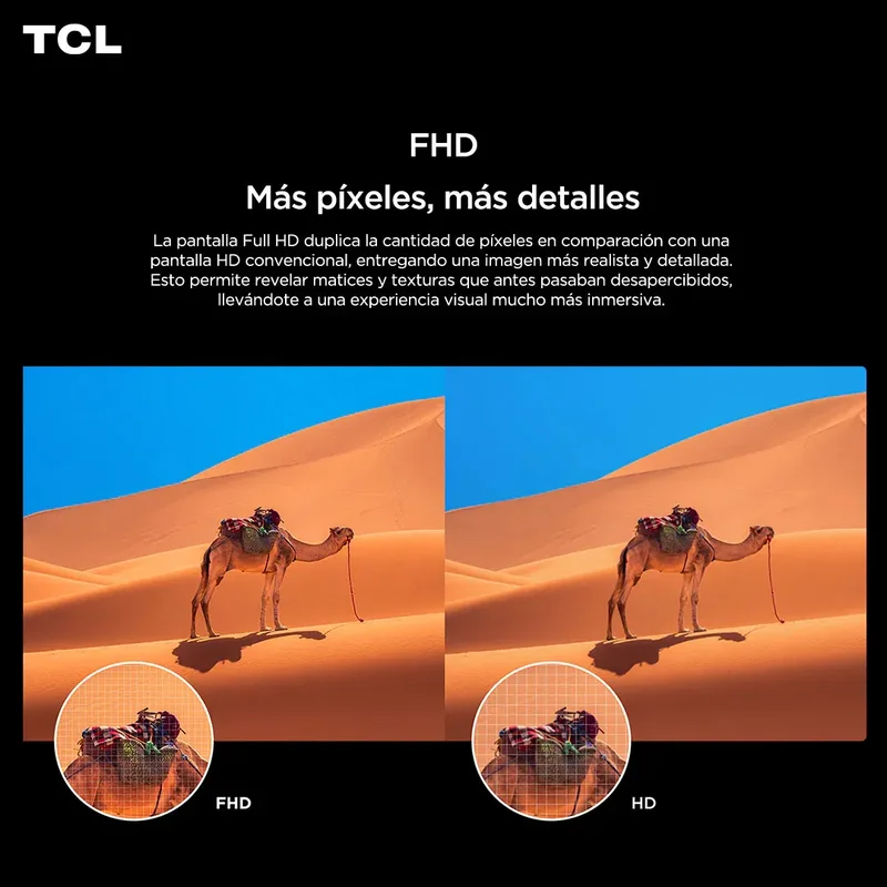 Smart TV de 43" TCL S5K 43S5K con pantalla QLED Full HD - Excelente (Reacondicionado) - Stock disponible - Electrónica
