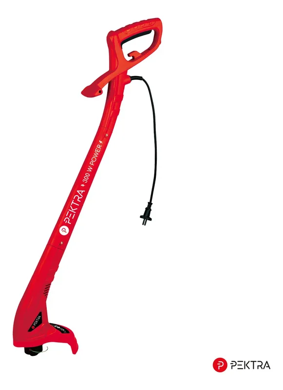 Bordeadora Cesped Electrica 300w Corte 22 Cm Jardin Color Rojo - Stock disponible - Herramientas