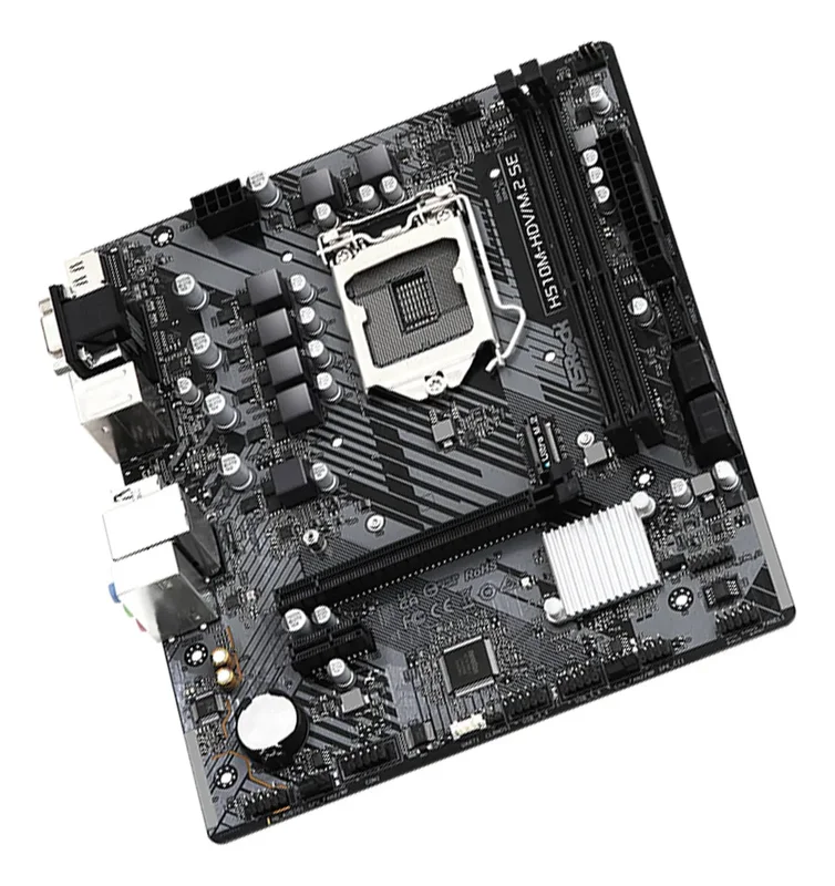 Placa Madre ASRock H510M-HDV/M.2 SE Intel DDR4 LGA1200 Micro ATX - Stock disponible - Electrónica
