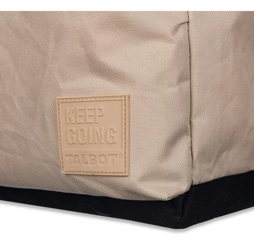 Mochila Escolar Talbot Sin Género Poliéster 23L Caqui 3 Bolsillos - Stock disponible - Equipajes y Bolsos