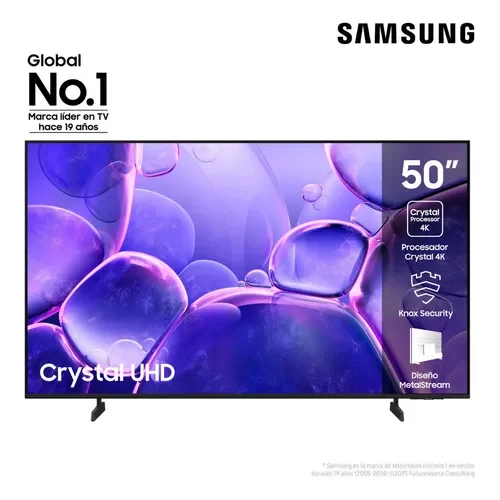 Smart Tv Samsung 50 Uhd 4k 50u8000f - Stock disponible - Electrónica