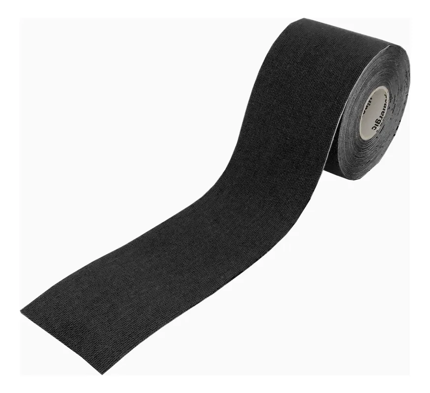 Cinta kinesiológica Hipoalergic KIN color negro - - Stock disponible - Electrónica