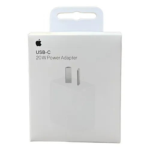 Cargador Fast Apple iPhone 16 Pro Max Usb C 20w Blanco - Stock disponible - Electrónica