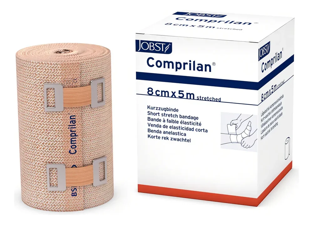 Venda De Compresión Bsn Medical Comprilan 8 Cm. X 5 Mt. Color Beige - Stock disponible - Electrónica