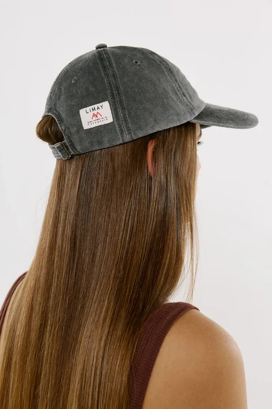 Gorra Bordada Corazón Limay Denim Color Negro Diseño De La Tela Gastado Talle Un - Stock disponible - Ropas y Calzados