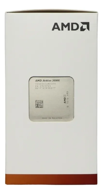 Procesador AMD Athlon 3000G YD3000C6FH de 2 núcleos y 3.5GHz de frecuencia con gráfica integrada - Stock disponible - Electrónica