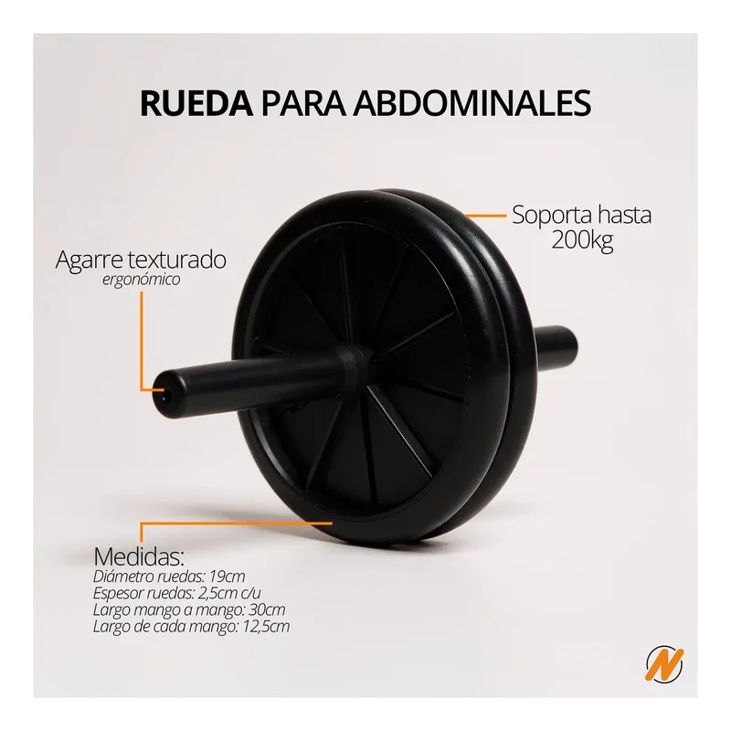 Kit Entrenamiento Colcho Pesas Rueda Banda Soga Tobilleras - Stock disponible - Electrónica