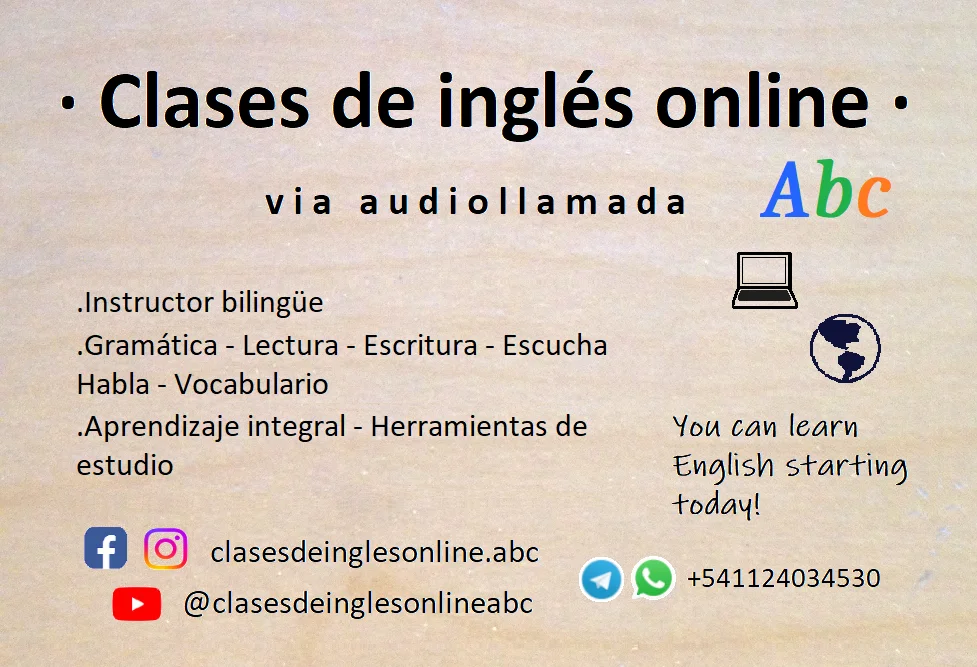 Clases de Inglés Online - Ballester - Empleos y Servicios