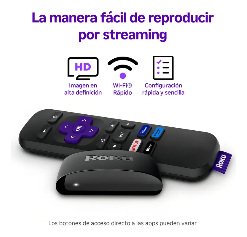 Roku Express 3960 Hd | Convertir Tu Tv En Smart | Tv Box | Chromecast | Apple Tv | Aparato Para Transformar El Tv Para Ver Netflix Y Youtube | Amazon Tv Stick. - Stock disponible - Productos para Mascotas