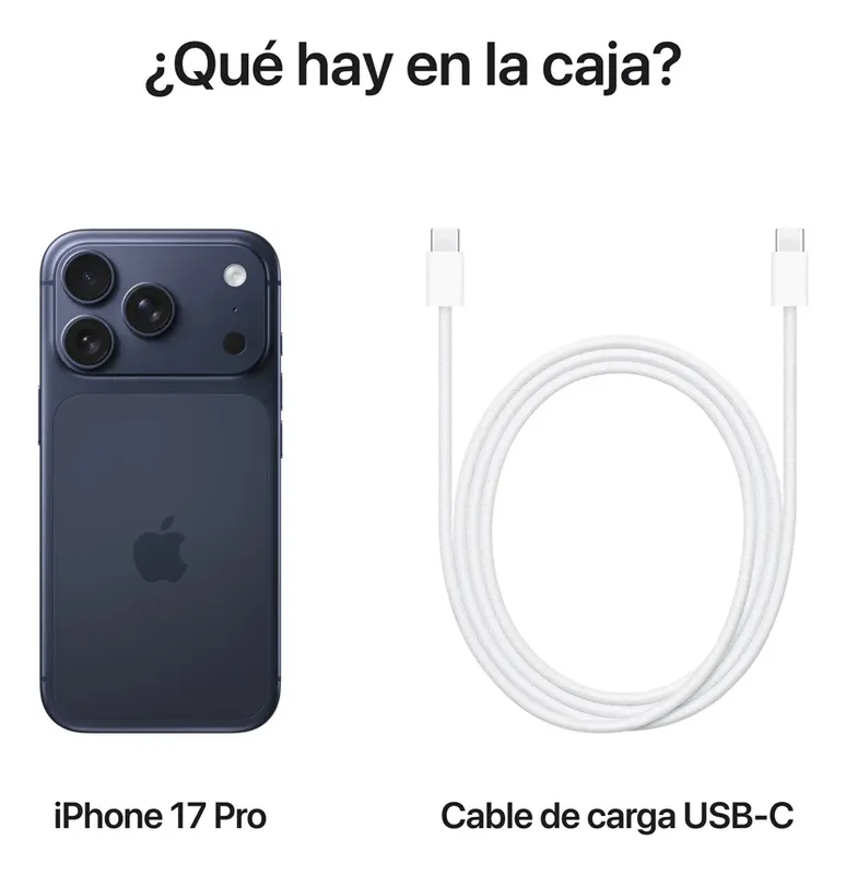 Apple iPhone 17 Pro (256 GB) - Azul profundo - Distribuidor Autorizado - Stock disponible - Telecomunicaciónes