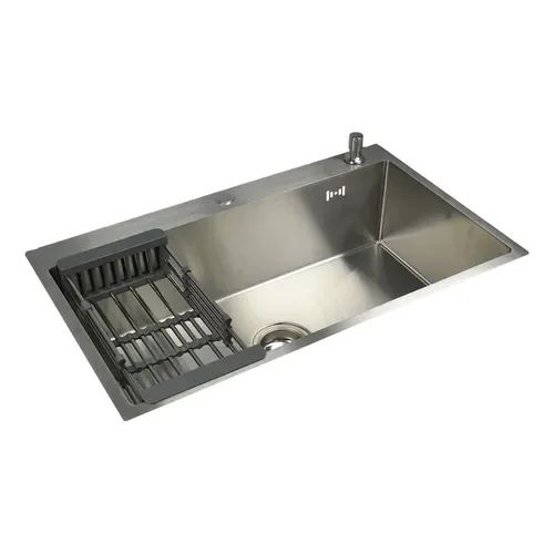 Bacha Cocina Pileta Zego Acero Inoxidable 304 Dosificador Plateado - Stock disponible - Electrónica