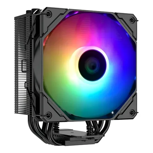 Cooler Cpu Id-Cooling Se-224-XTS ARGB 220W Tdp Negro | Compatible AMD Ryzen AM4 AM5 Intel LGA1851 1700 1200 1151 1150 1155 1156 | Fan 120mm PWM 4 Pines Antivibración - Stock disponible - Electrónica
