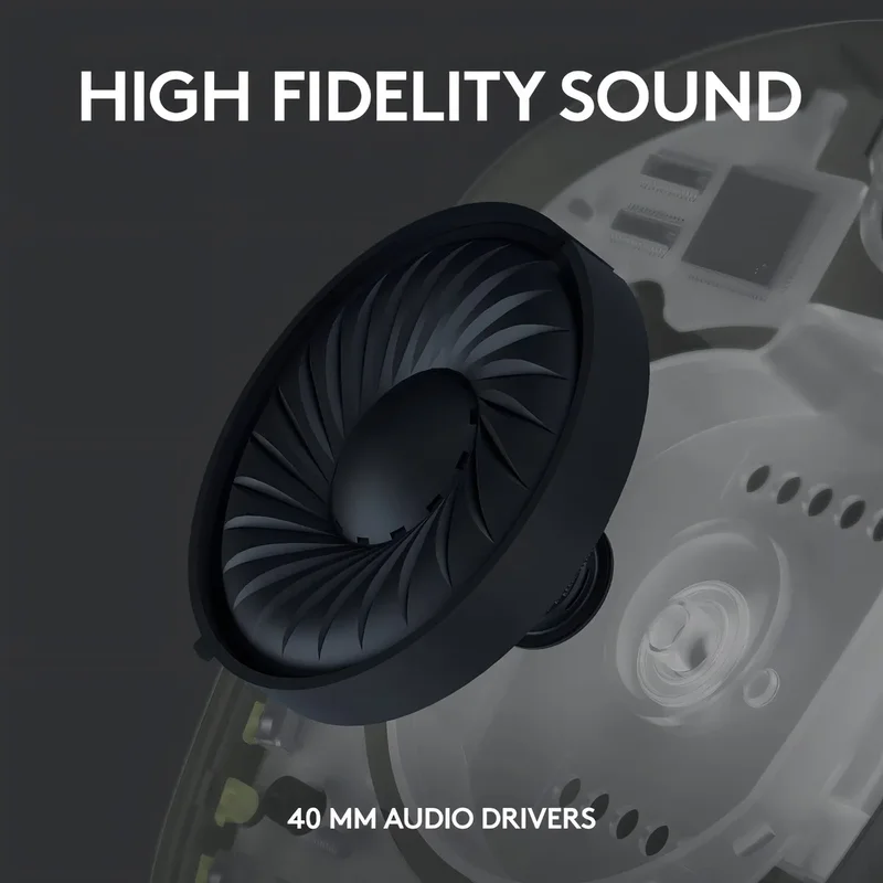 Auriculares Gamer G435 Logitech G Wireless Gaming Headset Color Negro/Amarillo fluorescente - Stock disponible - Electrónica