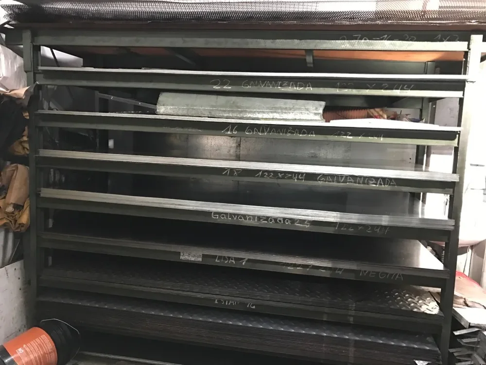 Chapa Galvanizada Lisa Siderar C25 0.5mm 1.22x2.44m Acero Sae 1010 - Stock disponible - Electrónica