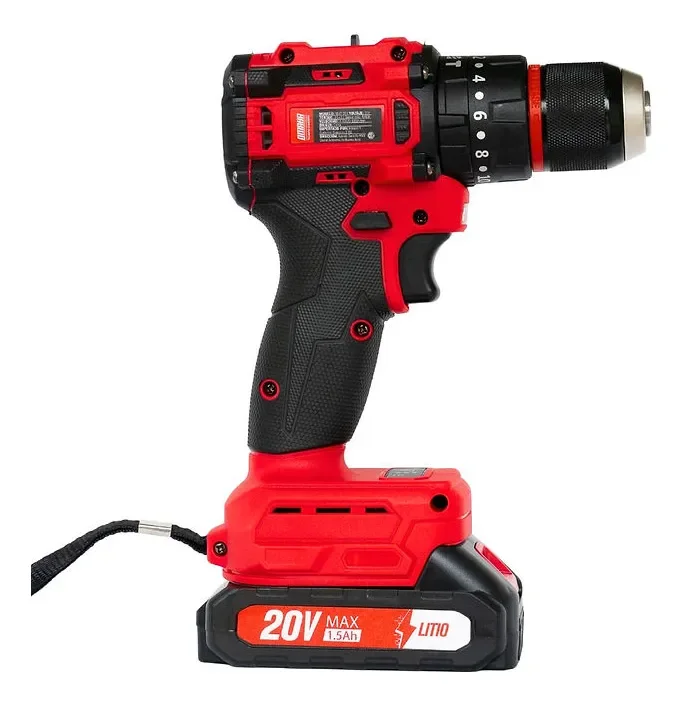 Taladro Atornillador Percutor Omaha 20V Inalámbrico 2 Baterías y Maletín - Stock disponible - Herramientas