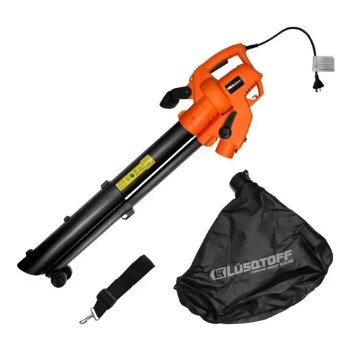 Sopladora Aspiradora Trituradora Lusqtoff Hojas Pasto 2400w SPL2400-8 - Stock disponible