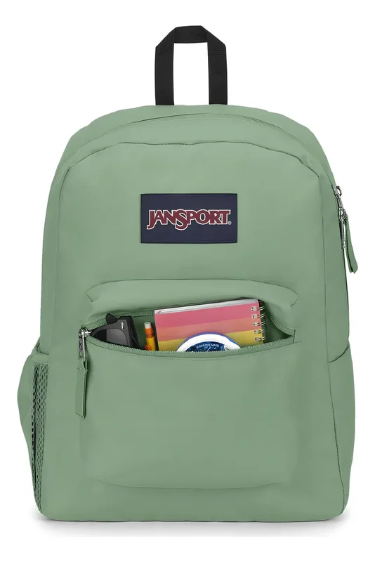 Poliester Mochila Jansport Cross Town Urbana 26l Lts Colores Poliéster Color Loden Frost - Stock disponible - Electrónica
