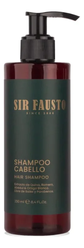 Cabello Sir Fausto Men´s Shampoo Engrosador Sin Sulfato 250ml Local - Stock disponible