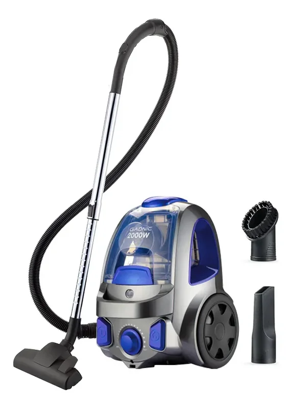 Aspiradora Ciclónica Gadnic 2000w Filtro Lavable Rebobinado Automático De Cable - Stock disponible - Productos para Mascotas