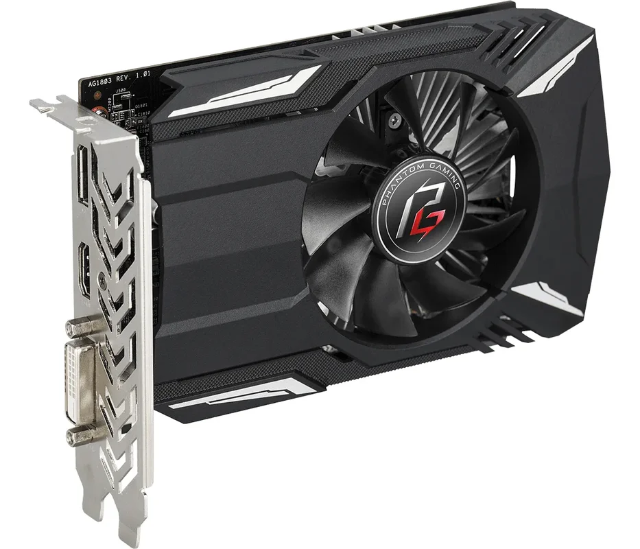 Memoria Placa de video AMD ASRock Phantom Gaming Radeon Series RX 550 PHANTOM G R RX550 2GB GDDR5 - Stock disponible - Electrónica