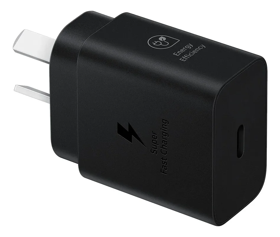 Samsung Travel Adapter 25W Black Type-C Negro - Stock disponible - Electrónica