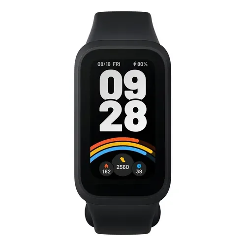 Monitoreo Xiaomi Smart Band 9 Active color negro - Stock disponible - Electrónica