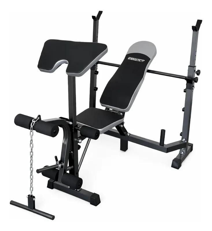Banco Multifunción Pecho Plano Inclinable Energy Fit EF-G210 350kg - Stock disponible - Electrónica