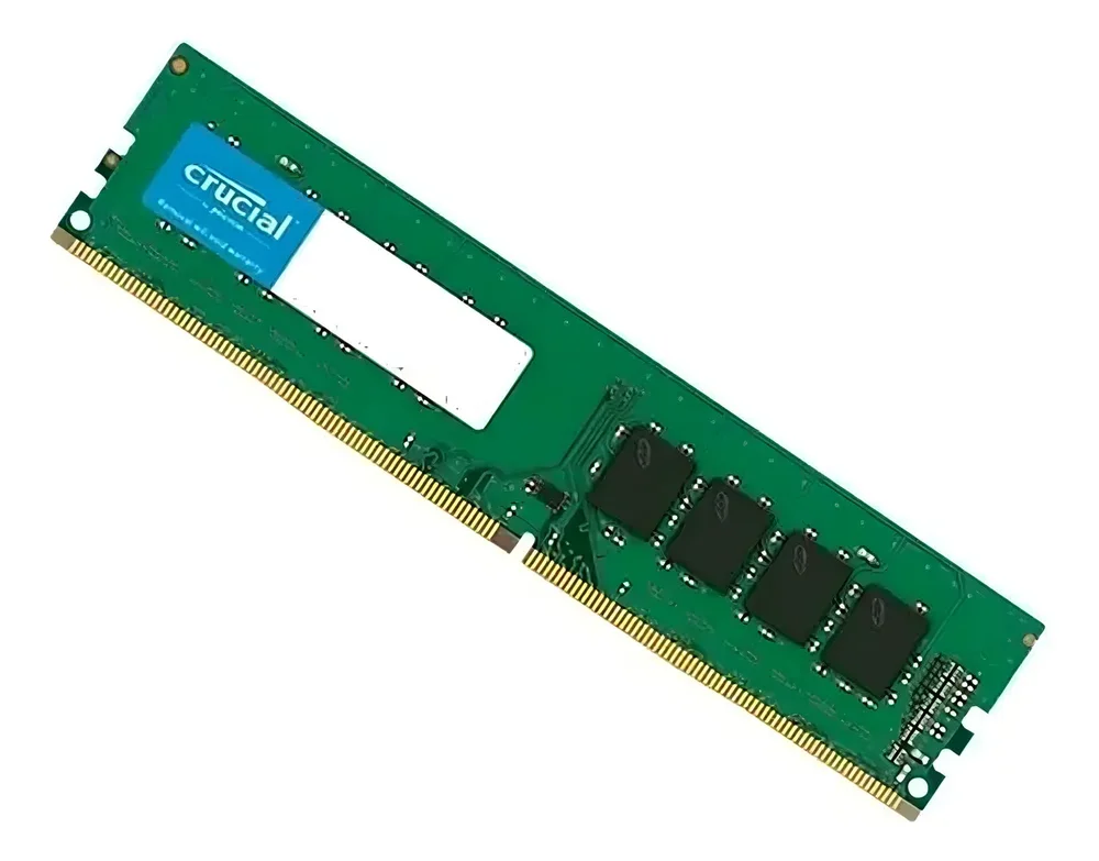 Memoria De Escritorio Crucial 8gb Ddr4 3200 Mhz - Gamer - Stock disponible - Electrónica