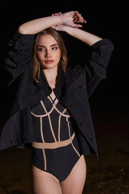 Chaqueta Jacket De Denim Full Strass Brillo - Stock disponible - Electrónica