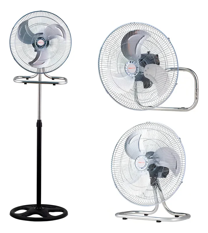 Aspas Ventilador Kanji KJH-1811 18" de diámetro 1.7m 3 En 1 Con 3 Palas De Metal 90w - Stock disponible - Electrodomésticos