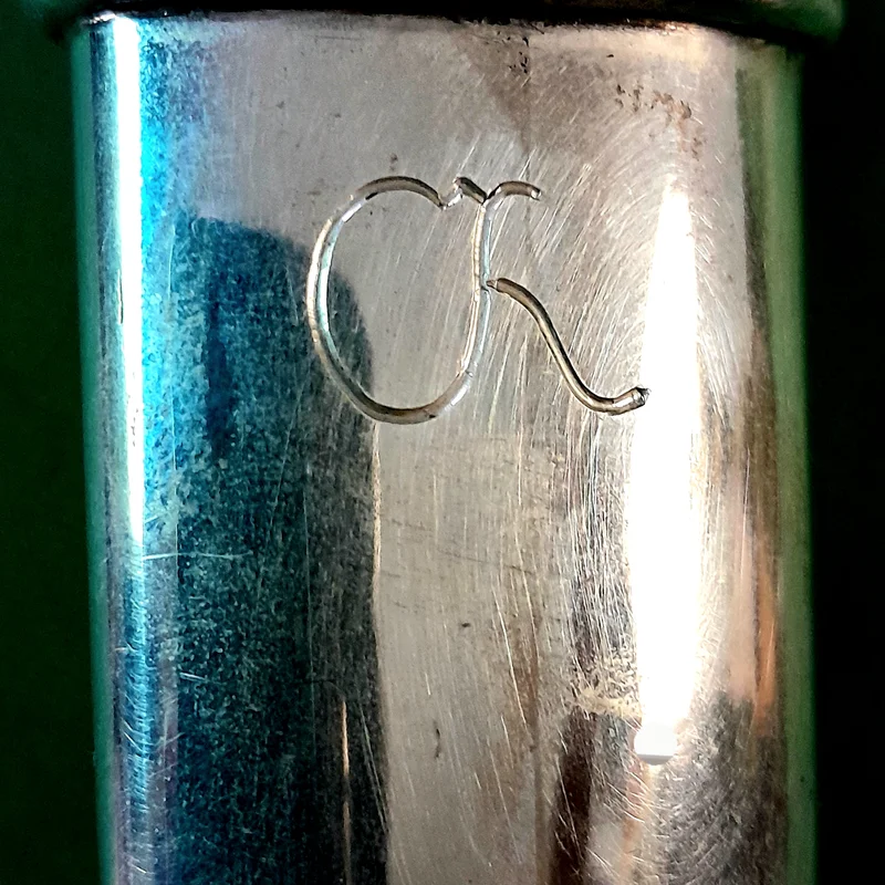 Antiguo Cuchillo Facón Plata 900Hoja Friedrich HerderÁbr. Solingen - Antigüedades