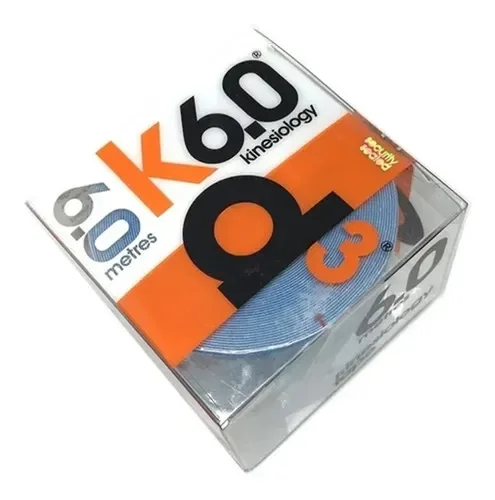 Cinta Kinesiology Tape D3 Azul 5cmx6m Hipoalergénica Resistente Agua - Stock disponible - Electrónica