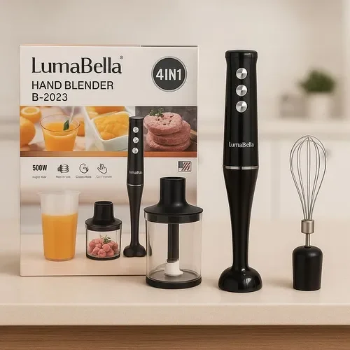 Envios Minipimer Mixer Licuadora De Mano 4 En 1 500 W - Stock disponible - Electrodomésticos