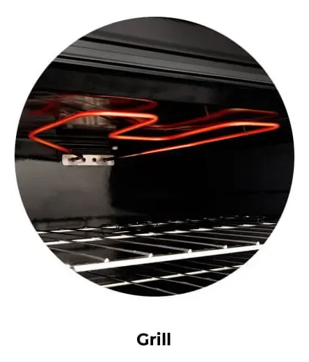 Horno A Gas Longvie H1900xf Con Grill Eléctrico De Empotrar Color Acero inoxidable - Stock disponible - Electrónica