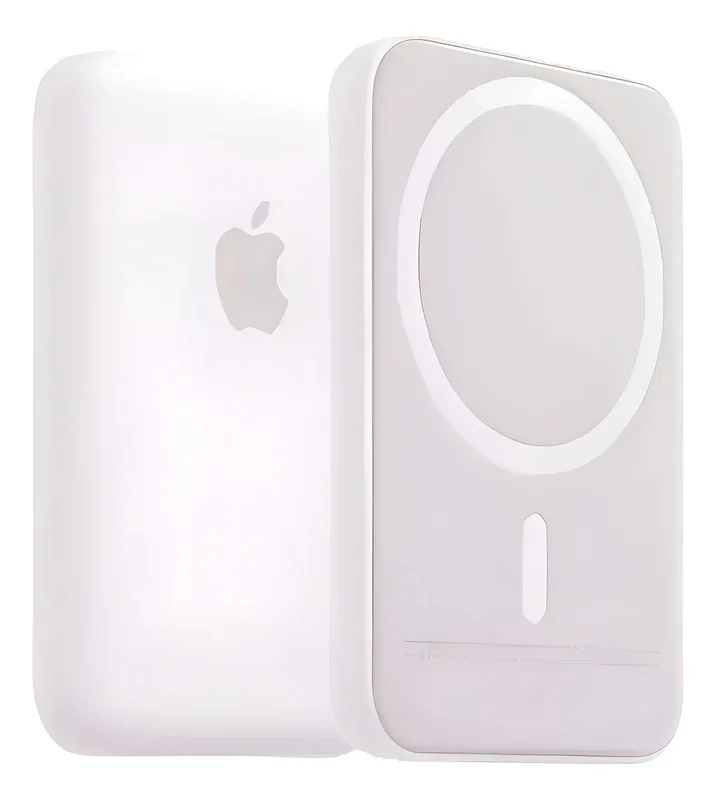 Cargador Inalámbrico Portátil Magsafe 5000 Mah Para iPhone - Blanco - Stock disponible - Productos para Mascotas