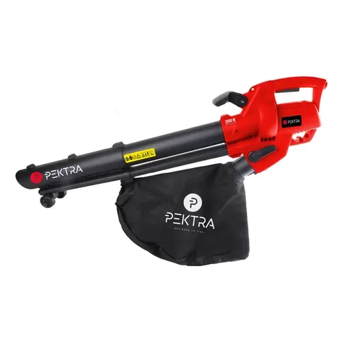 Sopladora Aspiradora Electrico 2500w Pektra Bolsa De Hojas - Stock disponible - Herramientas