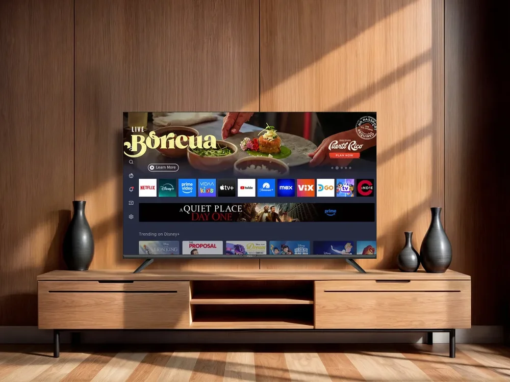 Smart TV HQS 55 Pulgadas 4K con VIDAA y HDR - Stock disponible - Electrónica