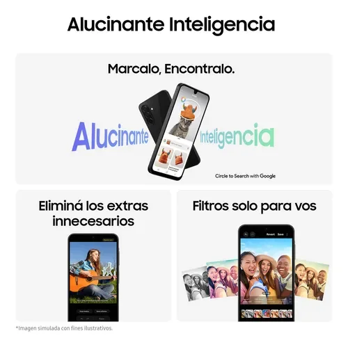 Samsung Galaxy A26 8 GB + 256 GB 5G White - Stock disponible - Electrónica