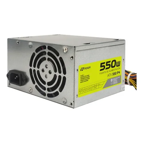 Fuente de alimentación para PC Noga ATX-550 P4 550W plata - Stock disponible - Productos para Mascotas