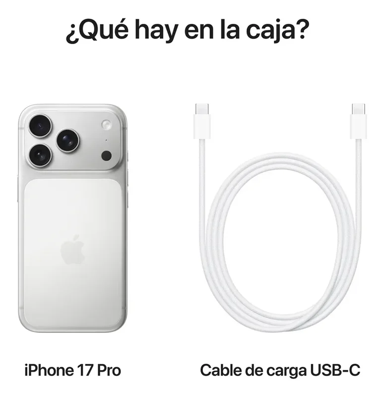 Apple iPhone 17 Pro (256 GB) - Color plata - Distribuidor Autorizado - Stock disponible - Telecomunicaciónes