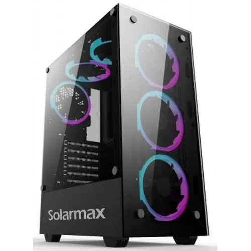 Gabinete Pc Super Gamer Vidrio Templado 6 Coolers Rgb - Stock disponible - Electrónica