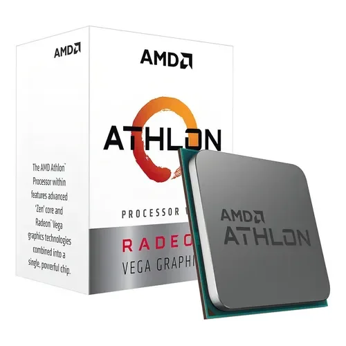 Procesador AMD Athlon 3000G YD3000C6FH de 2 núcleos y 3.5GHz de frecuencia con gráfica integrada - Stock disponible - Electrónica